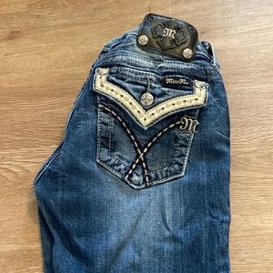 Miss me cropped jeans